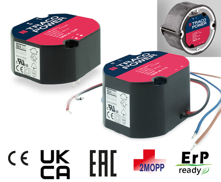 TMW Series- AC/DC Power Supply for medical, household and industrial applications